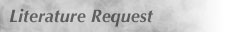 literature request banner